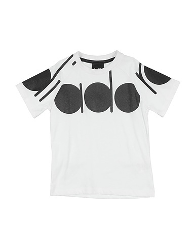 DIADORA T-shirt Bianco 100% Cotone