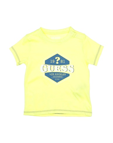 GUESS T-shirt Verde 100% Cotone