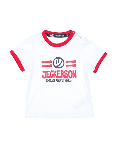 JECKERSON T-shirt White 100% Cotton