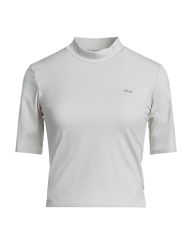 FILA T-shirt Light grey 60% Polyester, 40% Elastane