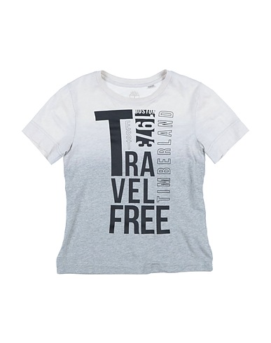 TIMBERLAND T-shirt Grey 100% Cotton