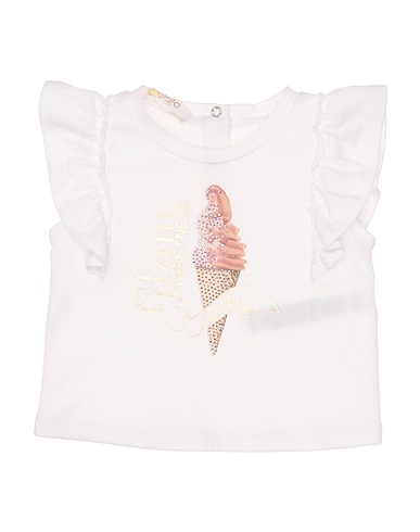 LIU •JO T-shirt White 95% Cotton, 5% Elastane