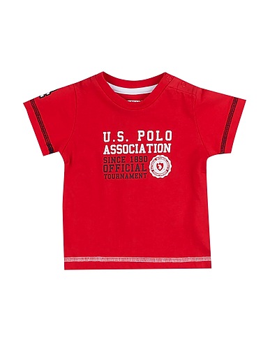 U.S.POLO ASSN. T-shirt Red 100% Cotton
