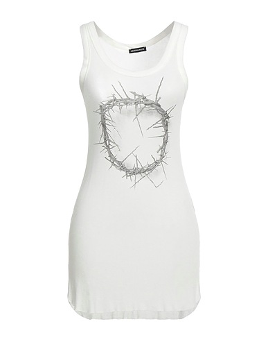 ANN DEMEULEMEESTER Vest White 90% Rayon, 10% Cashmere
