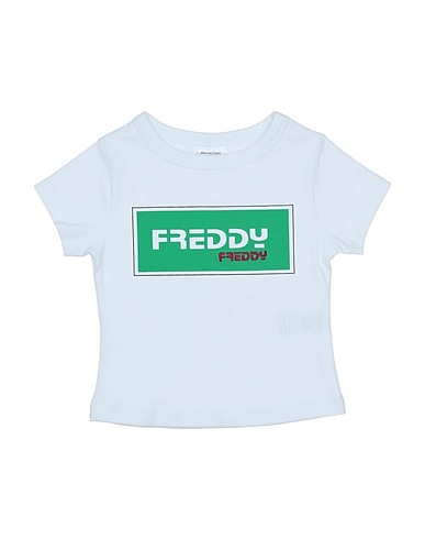 FREDDY T-shirt Bianco 95% Cotone, 5% Elastan