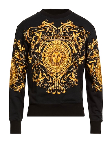 VERSACE JEANS COUTURE Sweatshirt NERO 100% Baumwolle, Elastan