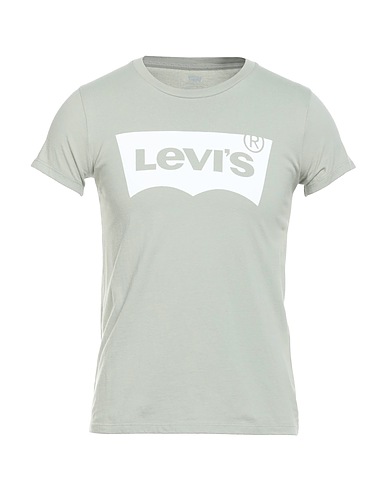LEVI'S T-shirt Sage green 100% Cotton