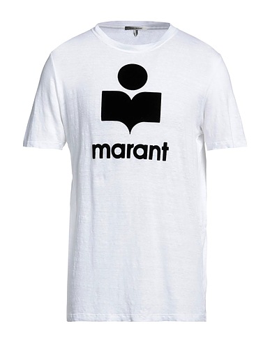 ISABEL MARANT T-shirt White 100% Linen, Polyester