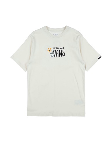VANS T-shirt Ivory 100% Cotton