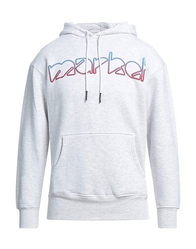 MARKET Hooded track jacket  Light grey 100% Cotton
