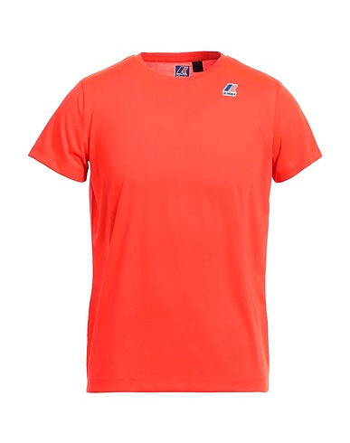 K-WAY Basic T-shirt Red 100% Polyester