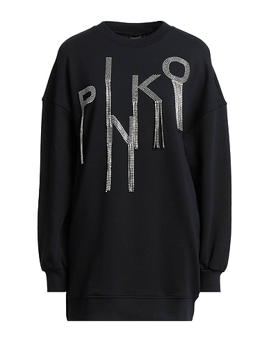 PINKO Sweatshirt Schwarz 100% Baumwolle