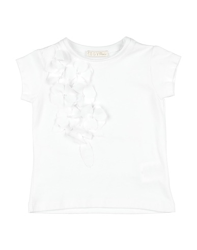 ELSY T-shirt White 95% Cotton, 5% Elastane