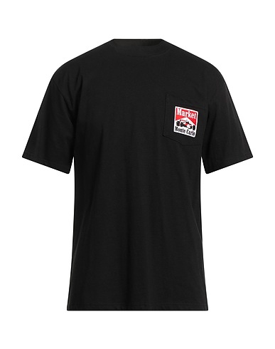MARKET T-Shirt Schwarz 100% Baumwolle
