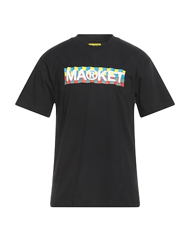 MARKET T-shirt Nero 100% Cotone