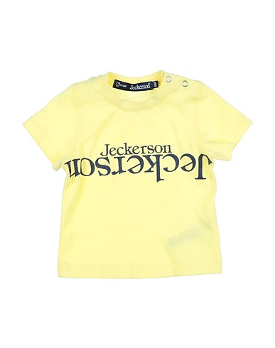 JECKERSON T-Shirt Gelb 100% Baumwolle