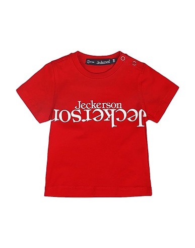 JECKERSON T-shirt Red 100% Cotton