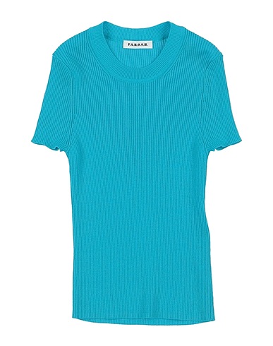P.A.R.O.S.H. T-shirt Azure 82% Cotton, 18% Polyester