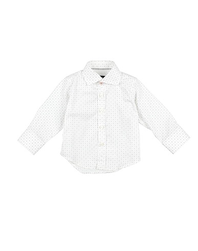 MANUELL & FRANK Patterned shirt White 100% Cotton