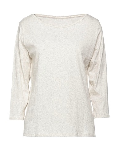 MAJESTIC FILATURES T-shirt Light grey 100% Cotton