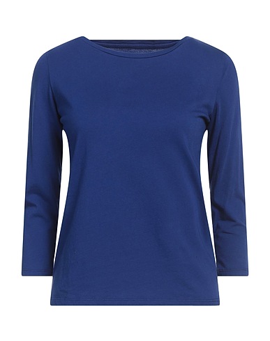 MAJESTIC FILATURES T-shirt Blu 100% Cotone