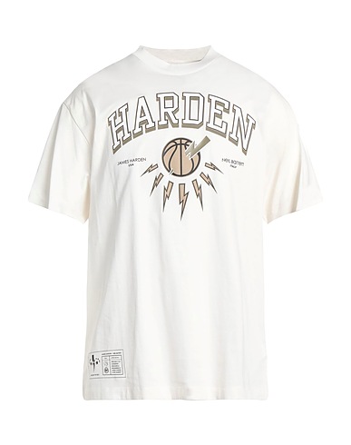 NEIL BARRETT T-shirt JAMES HARDEN X NEIL BARRETT Off white 100% Cotton