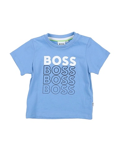 BOSS T-shirt Celeste 96% Cotone, 4% Elastan