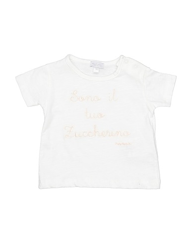 NANÁN T-shirt White 95% Cotton, 5% Elastane