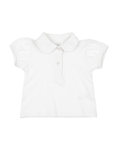 COCCODÉ Polo shirt White 95% Cotton, 5% Elastane