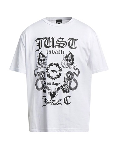 JUST CAVALLI T-shirt White 100% Cotton