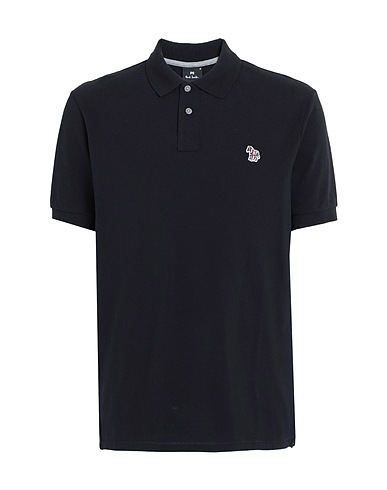 PS PAUL SMITH Polo shirt Black 100% Organic cotton