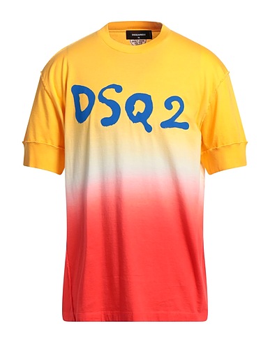 DSQUARED2 T-Shirt Orange 100% Baumwolle