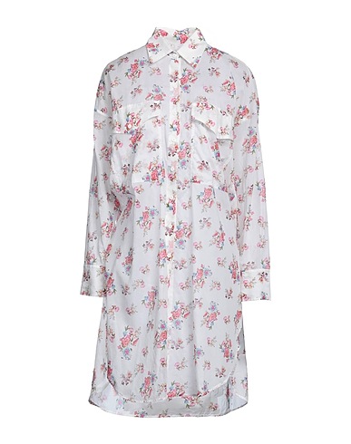 FISICO Floral shirts & blouses White 100% Cotton