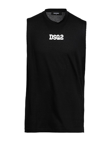 DSQUARED2 T-Shirt Schwarz 100% Baumwolle