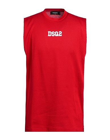 DSQUARED2 T-Shirt Rot 100% Baumwolle