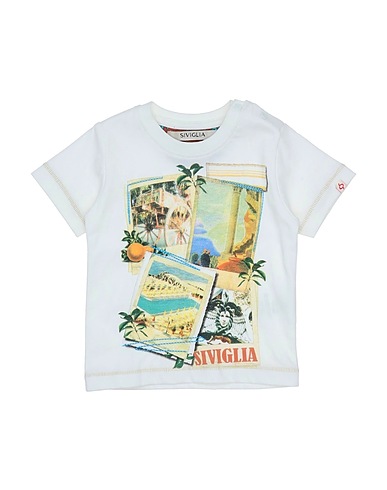 SIVIGLIA T-shirt White 100% Cotton