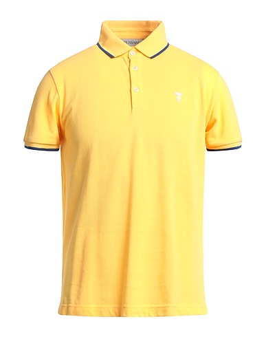 TRUSSARDI Polo Giallo ocra 100% Cotone