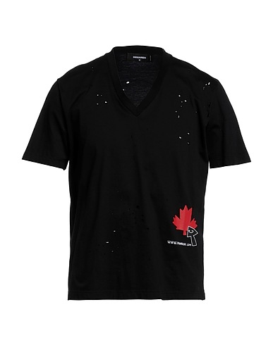 DSQUARED2 T-shirt Black 100% Cotton