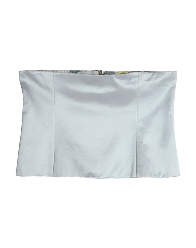 KATIA GIANNINI Top Light grey 58% Cotton, 42% Viscose, Silk