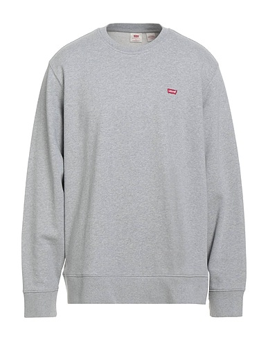 LEVI'S Sweatshirt Grey 100% Cotton