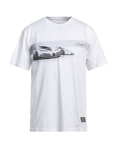 BUGATTI T-shirt White 100% Cotton