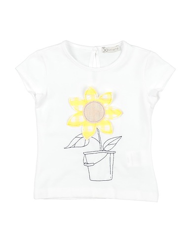 J.O. Milano T-shirt White 94% Cotton, 6% Elastane
