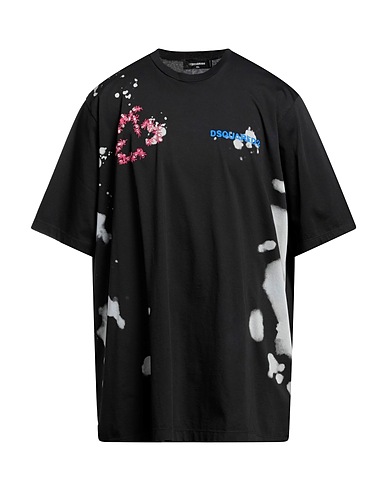 DSQUARED2 T-shirt Black 100% Cotton