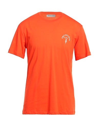 TRUSSARDI T-shirt Orange 100% Cotton