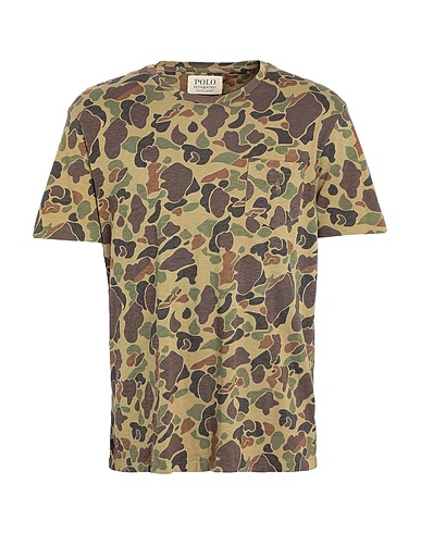 POLO RALPH LAUREN T-shirt Military green 100% Cotton