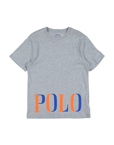 POLO RALPH LAUREN T-Shirt SSCNM5-KNIT SHIRTS-T-SHIRT
 Grau 100% Baumwolle