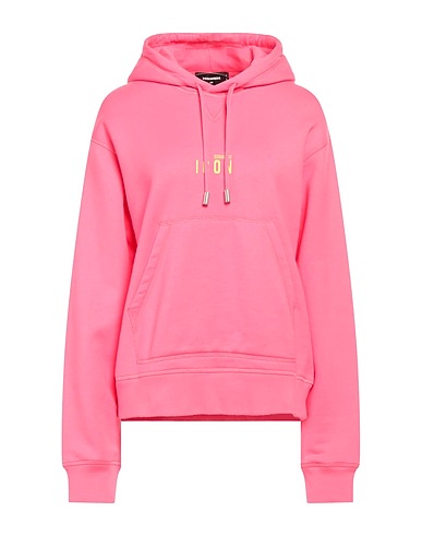 DSQUARED2 Felpa Rosa 100% Cotone, Elastan