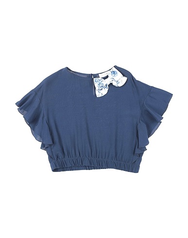 MONNALISA Top Midnight blue 100% Viscose