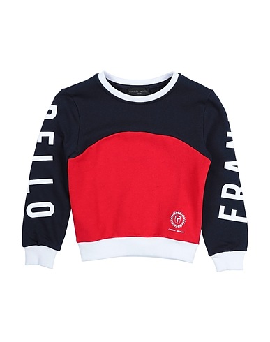 FRANKIE MORELLO Felpa Blu notte 100% Cotone