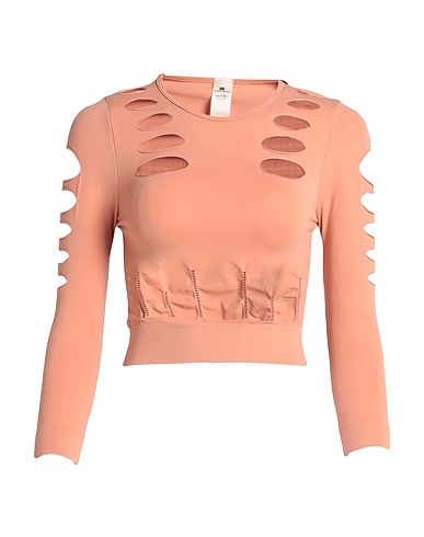 ELISABETTA FRANCHI Top Camel 92% Polyamide, 8% Elastane